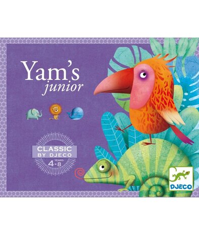 Djeco Classic Game Yathzee Junior Djeco Classic Game Yathzee Junior