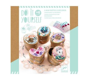 Djeco DIY - Schattige Doosjes Maken Djeco DIY - Schattige Doosjes Maken