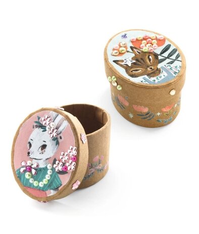 Djeco DIY - Schattige Doosjes Maken Djeco DIY - Schattige Doosjes Maken