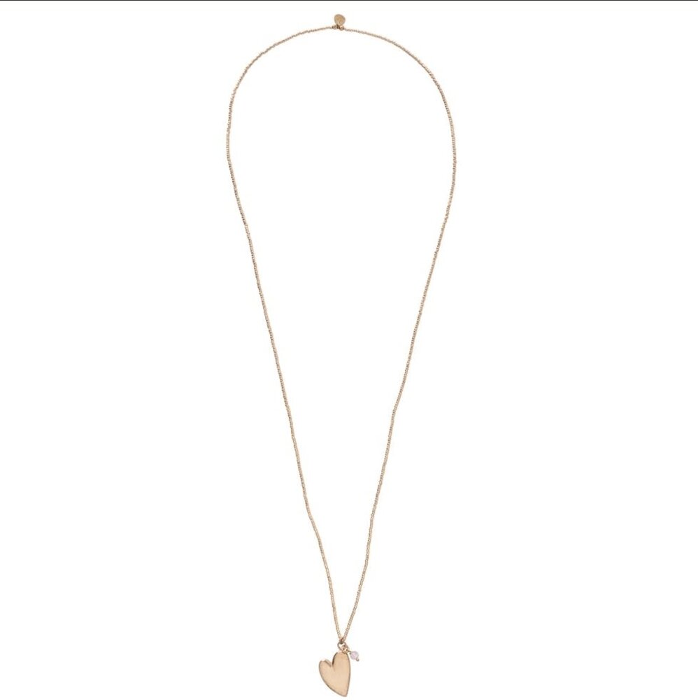 A Beautiful Story Paradise Rose Quartz GC Necklace A Beautiful Story Paradise Rose Quartz GC Necklace