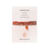 A Beautiful Story Sari wrap Bracelet Carnelian A Beautiful Story Sari wrap Bracelet Carnelian