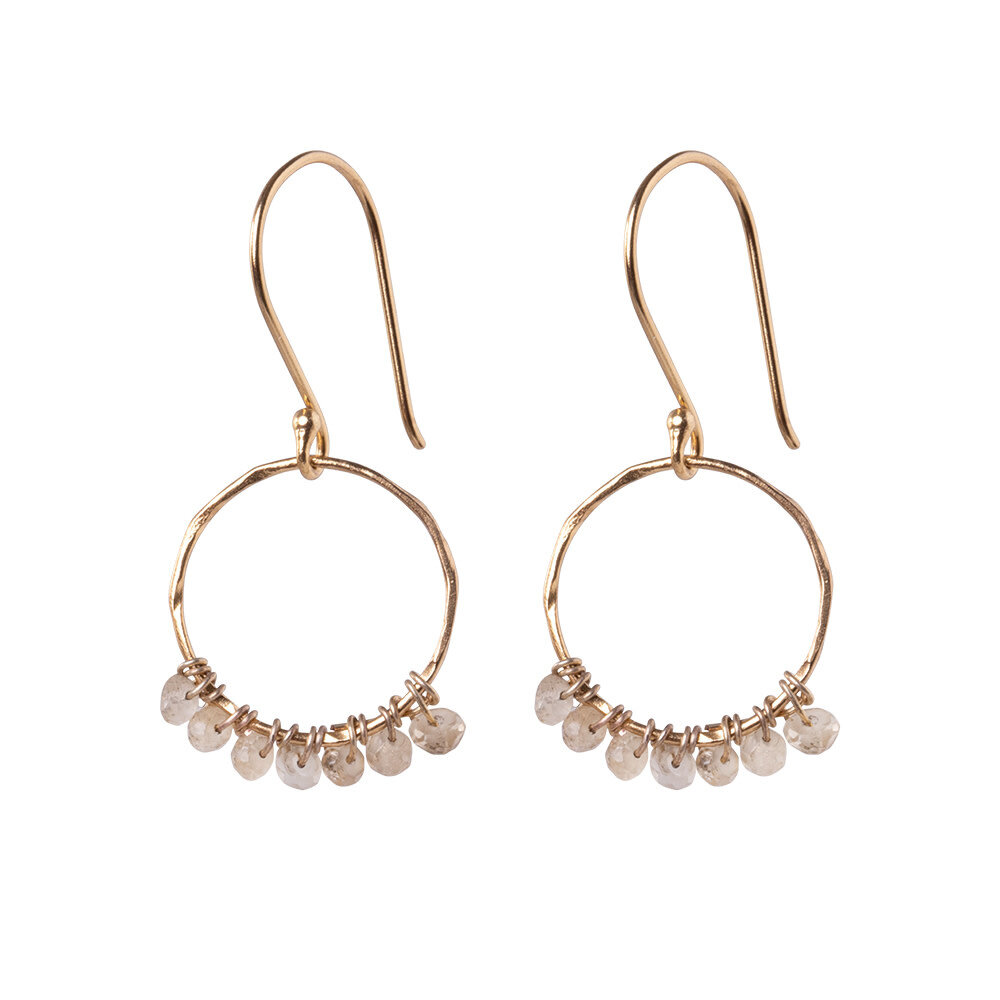 A Beautiful Story Compassion Citrine Earrings GP A Beautiful Story Compassion Citrine Earrings GP