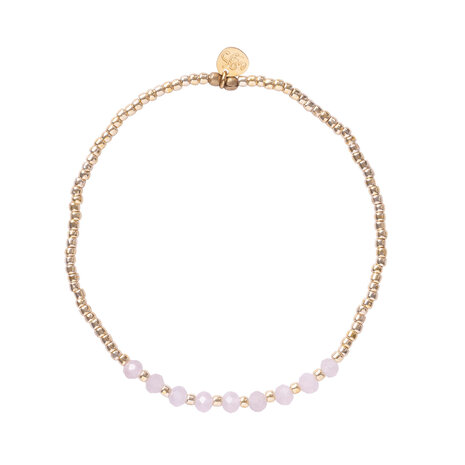 A Beautiful Story Proud Rose Quartz Bracelet SC A Beautiful Story Proud Rose Quartz Bracelet SC