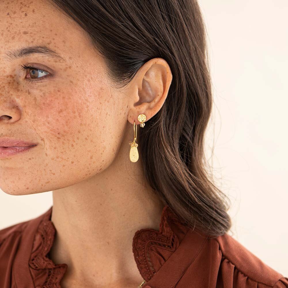 A Beautiful Story Intention Citrine Earrings GP A Beautiful Story Intention Citrine Earrings GP