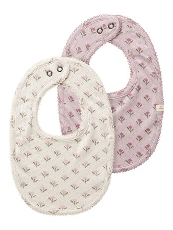 Lil' Atelier Rachello Doa Bib – Violet Ice/Turtledove Lil' Atelier Rachello Doa Bib – Violet Ice/Turtledove