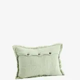 Madam Stoltz Geborduurd kussen incl. binnenkussen - Sage