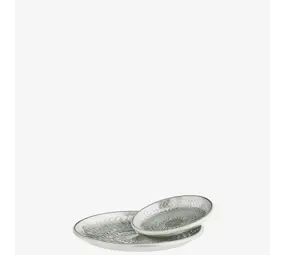 Madam Stoltz Gehamerde aluminium tray - Small Madam Stoltz Gehamerde aluminium tray - Small