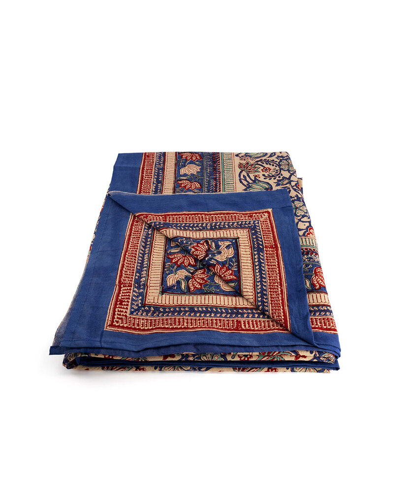 Doing Goods Bluebell Single Throw in Tote Bag  - 220 x 140 cm