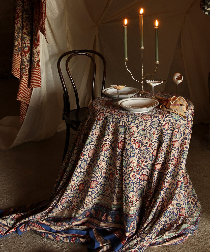 Doing Goods Bluebell Single Throw in Tote Bag  - 220 x 140 cm