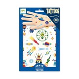 Djeco Tattoos  Glow in the Dark - Space