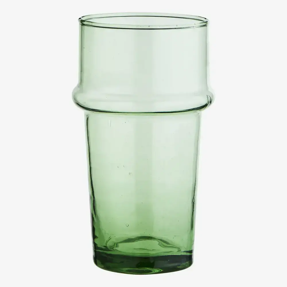 Madam Stoltz Beldi drinking glass – Green
