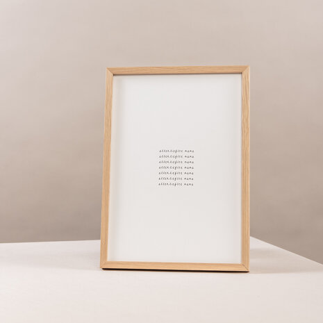 Ikpakjein Lijst + Poster A4 - Allerliefste mama