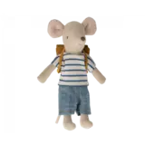 Maileg Driewielermuis - Grote broer met rugzak Maileg Driewielermuis - Grote broer met rugzak