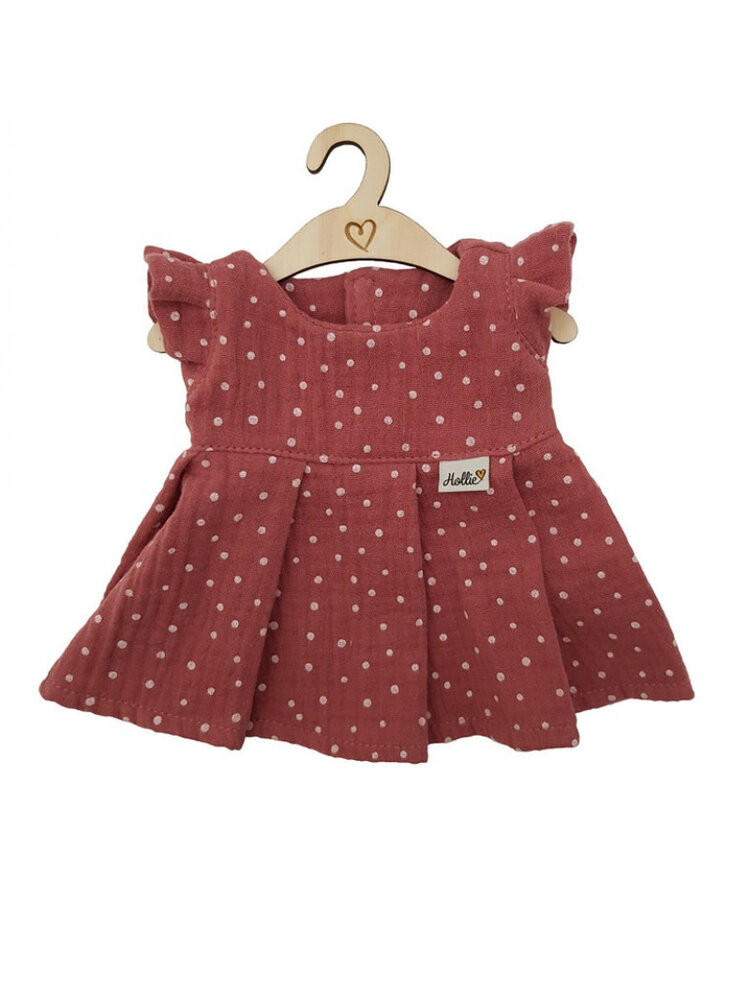 Poppenjurk Spring 34cm - Blush Dots Poppenjurk Spring 34cm - Blush Dots