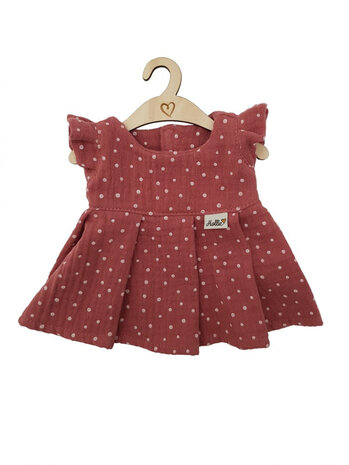 Poppenjurk Spring 34cm - Blush Dots Poppenjurk Spring 34cm - Blush Dots