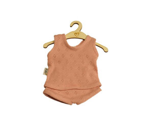 Poppenondergoed Ajour - Old Rose