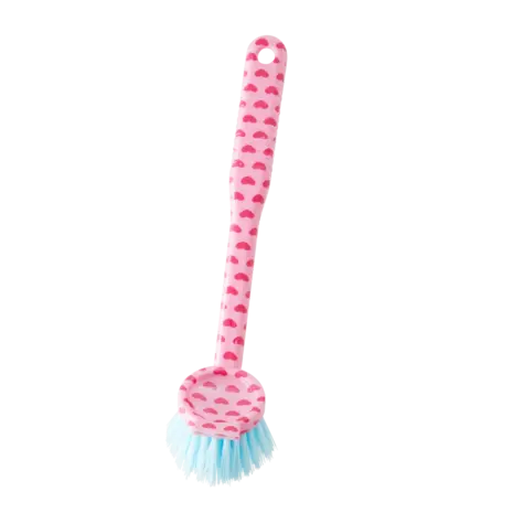Rice Afwasborstel Hartjes - Roze