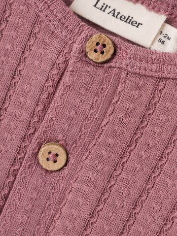Lil' Atelier Frilla LS Slim Body - Nostalgia Rose Lil' Atelier Frilla LS Slim Body - Nostalgia Rose