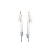 Bitten Design Pure White Drip Candles - set van 2