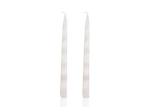 Bitten Design Pure White Drip Candles - set van 2
