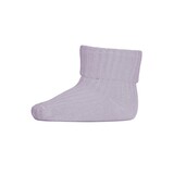 MP Denmark Cotton rib baby socks - Lavender Sky