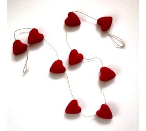 Gamcha Garland Hearts Gamcha Garland Hearts