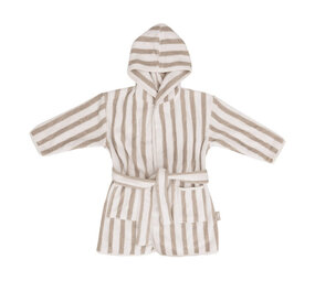 Jollein Badjas Stripe Terry - Olive Green