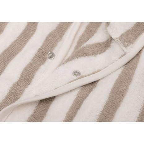 Jollein Badjas Stripe Terry - Olive Green