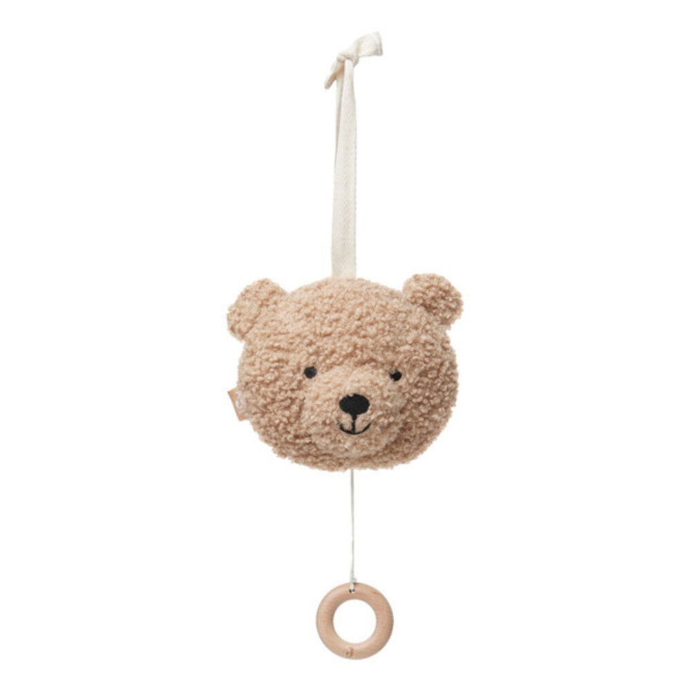 Jollein Muziekhanger Teddy Bear - Biscuit Jollein Muziekhanger Teddy Bear - Biscuit
