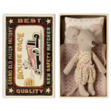 Maileg Little sister mouse in matchbox