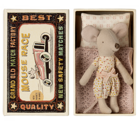 Maileg Little sister mouse in matchbox Maileg Little sister mouse in matchbox