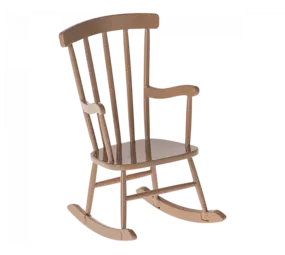 Maileg Rocking chair, Mouse - Dark powder Maileg Rocking chair, Mouse - Dark powder