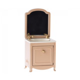 Maileg Wastafeltje met spiegel  - poeder roze