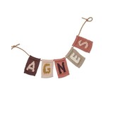 Smallstuff Knitted letter - Nature Smallstuff Knitted letter - Nature