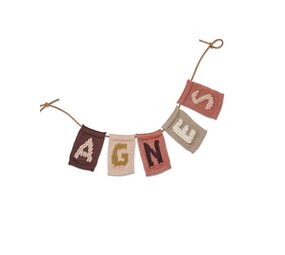 Smallstuff Knitted letter - Nature Smallstuff Knitted letter - Nature