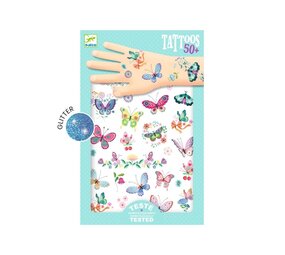 Djeco Tattoos  Wonderbaarlijke  Vlinders Djeco Tattoos  Wonderbaarlijke  Vlinders