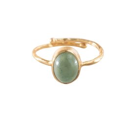 A Beautiful Story Visionary Aventurine Ring GP A Beautiful Story Visionary Aventurine Ring GP