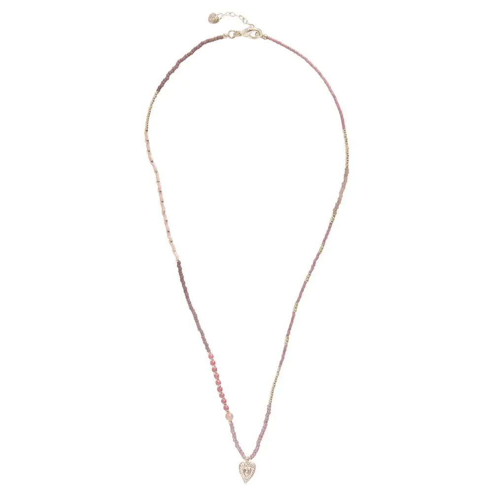A Beautiful Story Adventurous Rose Quartz Necklace SC