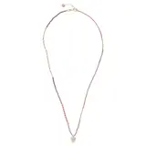 A Beautiful Story Adventurous Rose Quartz Necklace SC A Beautiful Story Adventurous Rose Quartz Necklace SC