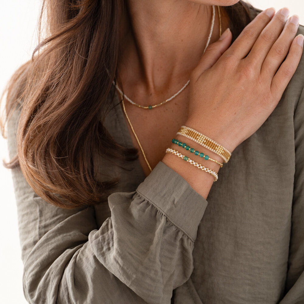 A Beautiful Story Seaside Aventurine Bracelet GC