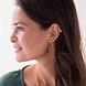 A Beautiful Story Showing Aventurine Moonstone Earrings GP