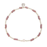 A Beautiful Story Splash Rose Quartz Bracelet SC