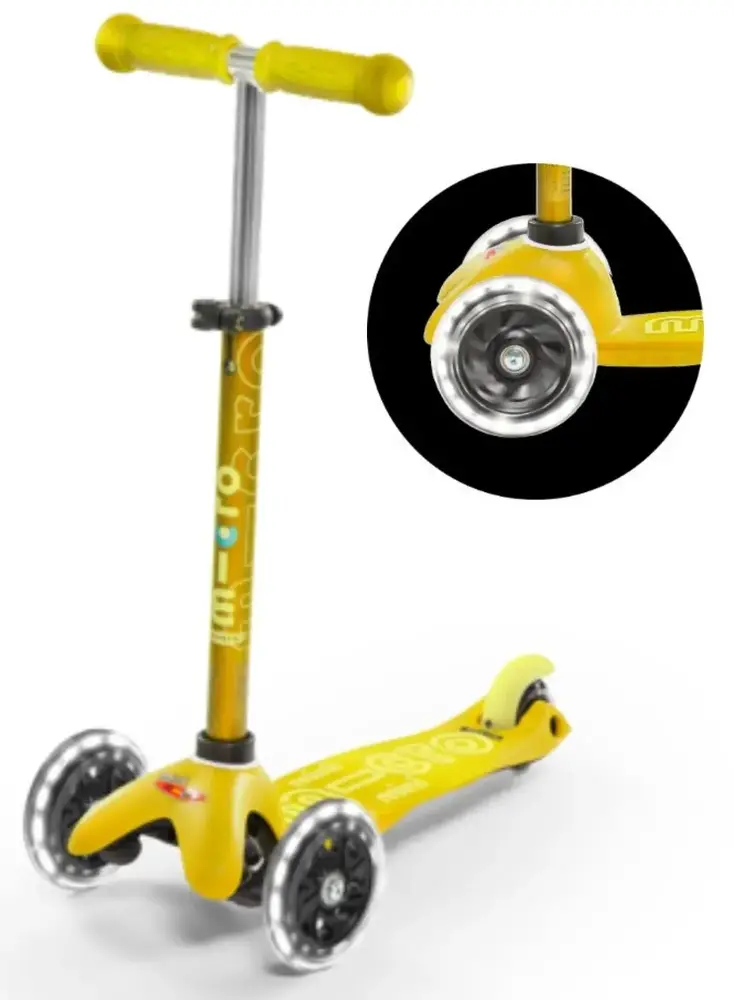 MicroStep MicroStep - Mini Deluxe Led - geel