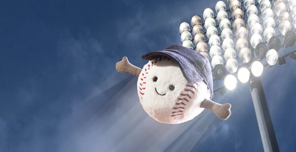 Jellycat Jellycat - Amuseables Sports Baseball Jellycat Jellycat - Amuseables Sports Baseball