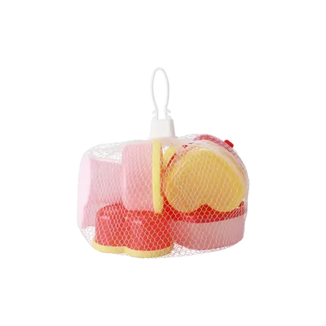 Rice Voorraaddoosje hart - set van 8