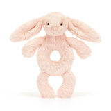 Jellycat Bashful Bunny Ring Rattle - blush Jellycat Bashful Bunny Ring Rattle - blush