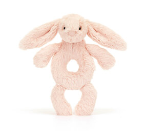 Jellycat Bashful Bunny Ring Rattle - blush Jellycat Bashful Bunny Ring Rattle - blush