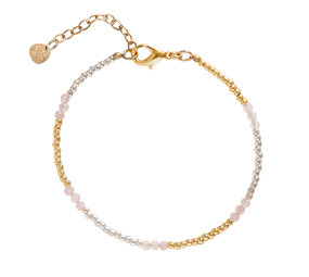 A Beautiful Story Serene Rose Quartz Bracelet A Beautiful Story Serene Rose Quartz Bracelet
