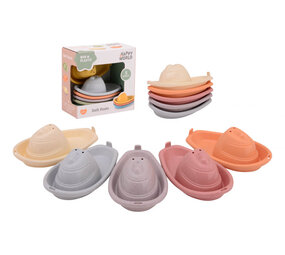 Happy World Bad bootjes bio plastic - set van 5