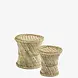 Madam Stoltz Pampas krukjes - Goud Madam Stoltz Pampas krukjes - Goud